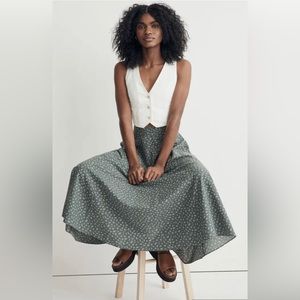 Madewell Floral Maxi Skirt